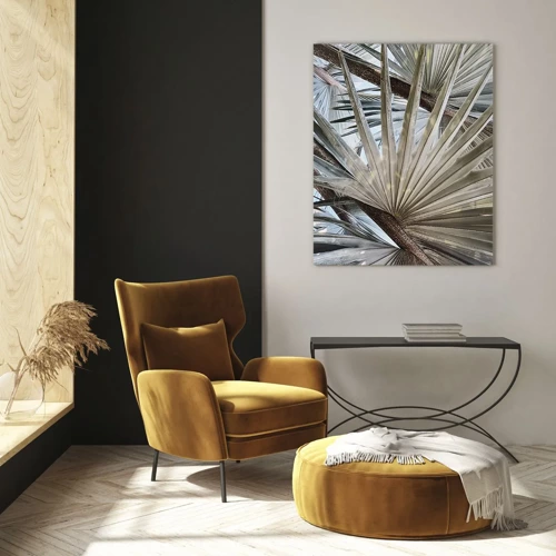 Obraz na szkle - Wachlarze w tropikach - 50x70 cm