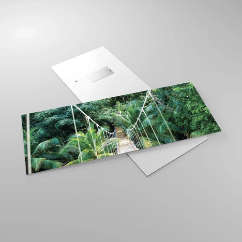 Obraz na szkle - Welcome to the jungle! - 100x40 cm