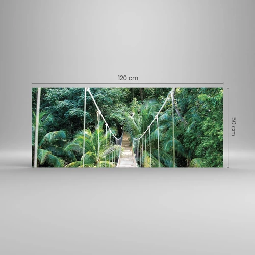 Obraz na szkle - Welcome to the jungle! - 120x50 cm