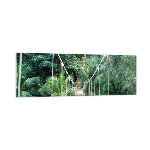 Obraz na szkle - Welcome to the jungle! - 160x50 cm