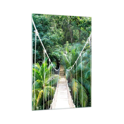 Obraz na szkle - Welcome to the jungle! - 70x100 cm