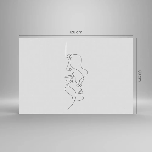 Obraz na szkle - Żar rzewnych żądz - 120x80 cm