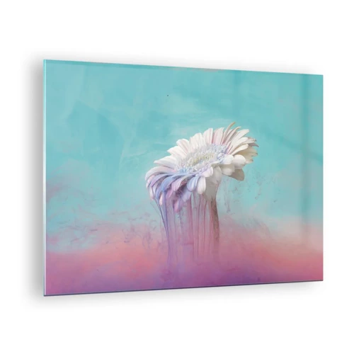 Obraz na szkle - Zaświaty kwiatów - 70x50 cm