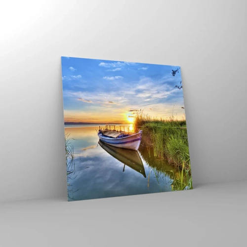 Obraz na szkle - Zatoczka spełnionych marzeń - 30x30 cm