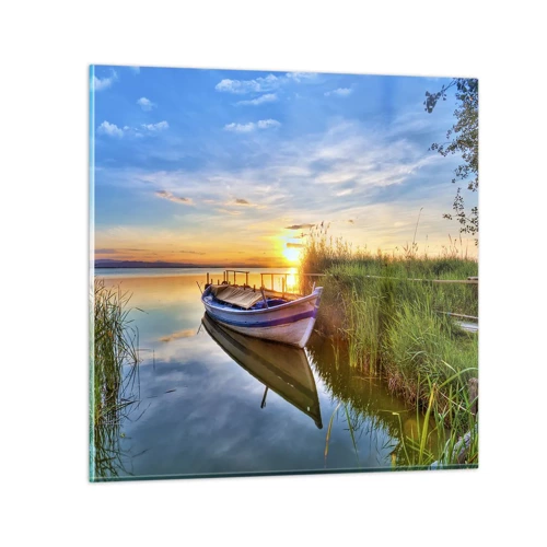 Obraz na szkle - Zatoczka spełnionych marzeń - 60x60 cm