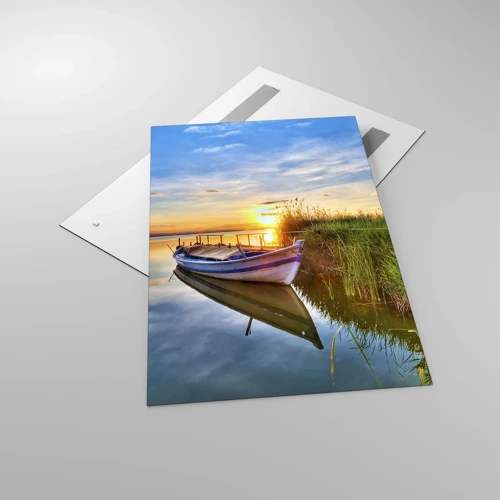 Obraz na szkle - Zatoczka spełnionych marzeń - 80x120 cm