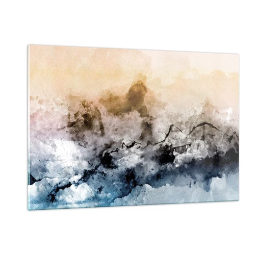 Obraz na szkle - Zatopione w tumanie mgły - 120x80 cm