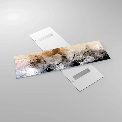 Obraz na szkle - Zatopione w tumanie mgły - 160x50 cm