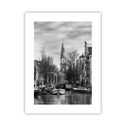 Plakat - Amsterdamskie klimaty - 30x40 cm