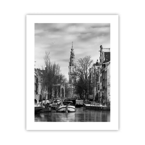 Plakat - Amsterdamskie klimaty - 40x50 cm