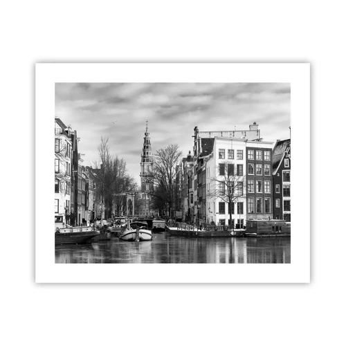 Plakat - Amsterdamskie klimaty - 50x40 cm