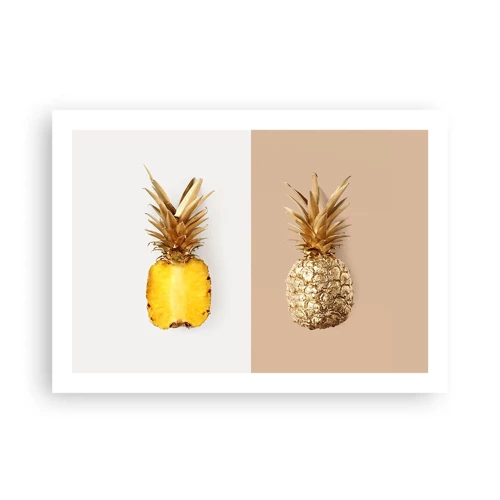 Plakat - Ananas dla nas - 70x50 cm