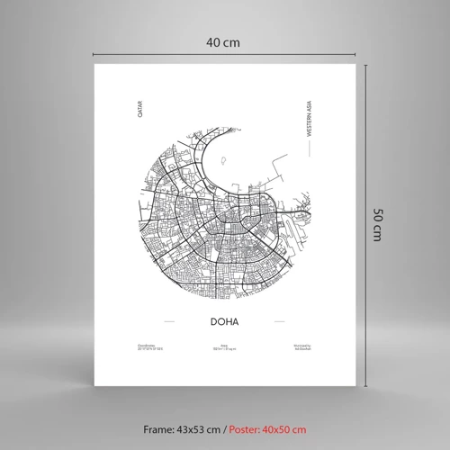 Plakat - Anatomia Dohy - 40x50 cm