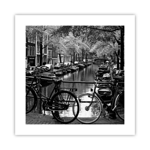 Plakat - Bardzo holenderski widok - 40x40 cm