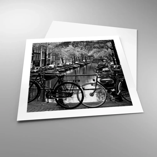 Plakat - Bardzo holenderski widok - 50x50 cm
