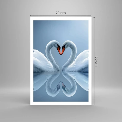 Plakat - Czas na miłość - 70x100 cm