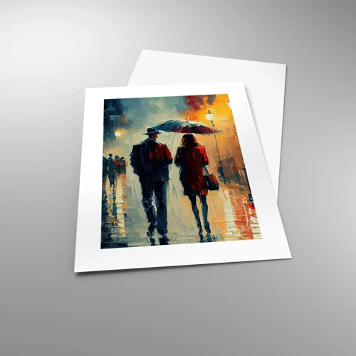 Plakat - Miejska love story - 30x40 cm