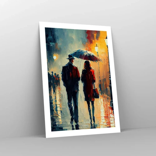 Plakat - Miejska love story - 50x70 cm