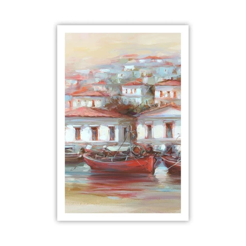 Plakat - Szczęśliwe miasteczko - 61x91 cm