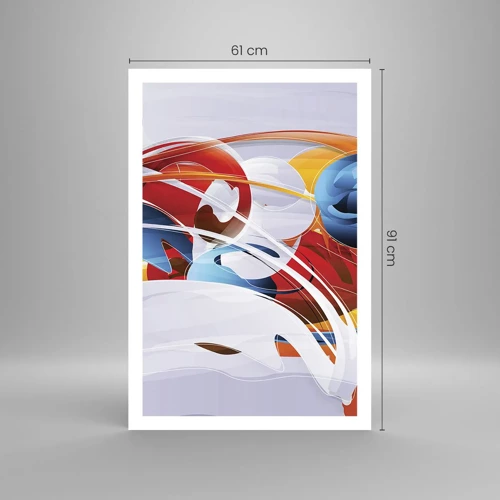 Plakat - Taniec żywiołów - 61x91 cm