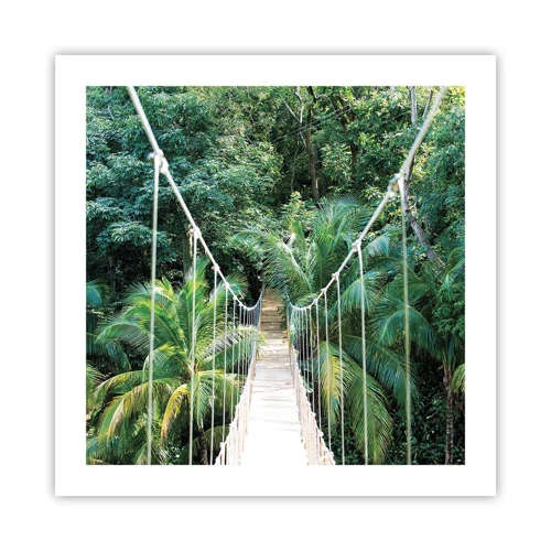 Plakat - Welcome to the jungle! - 50x50 cm