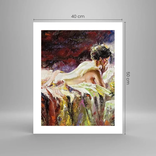 Plakat - Zamyślona Wenus - 40x50 cm