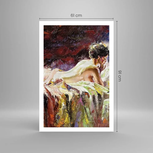 Plakat - Zamyślona Wenus - 61x91 cm