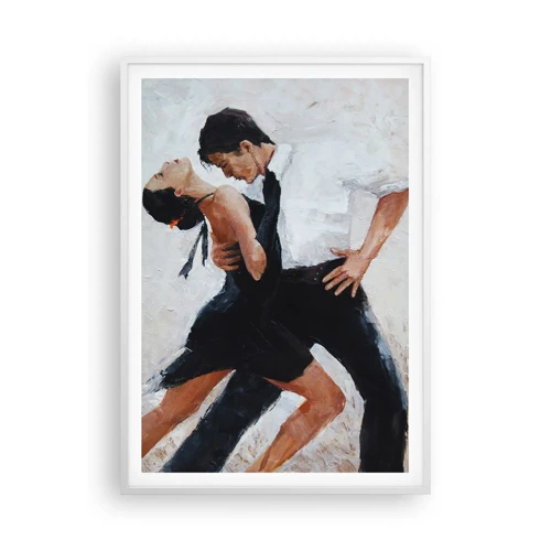 Plakat w białej ramie - Tango mych marzeń i snów - 70x100 cm