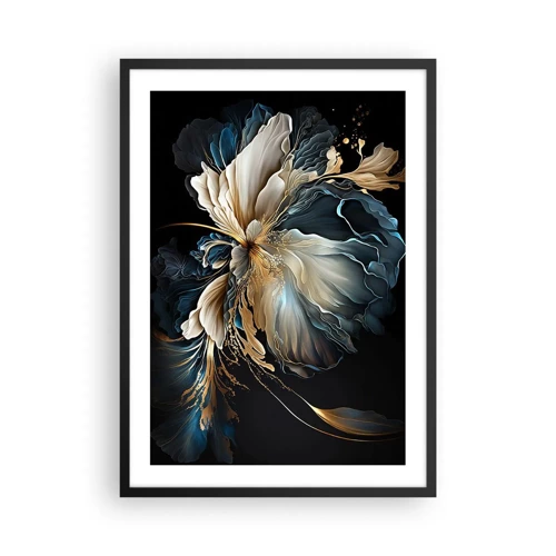 Plakat w czarnej ramie - Baśniowy kwiat paproci - 50x70 cm
