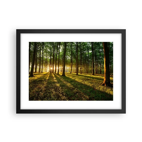 Plakat w czarnej ramie - Fotografia wszystkich wiosen - 40x30 cm