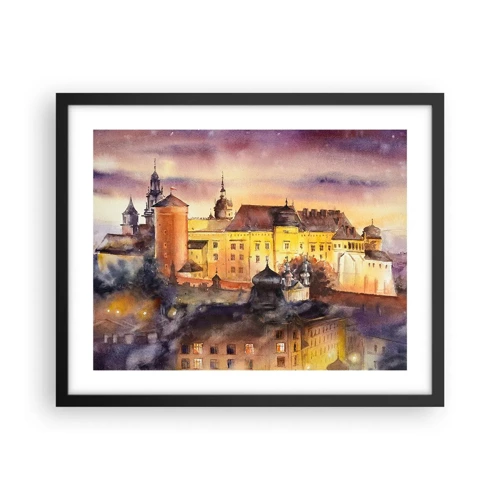 Plakat w czarnej ramie - Historia i baśń - 50x40 cm