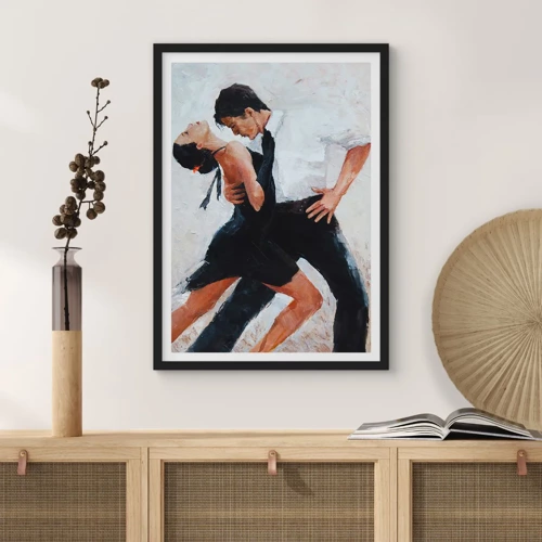 Plakat w czarnej ramie - Tango mych marzeń i snów - 50x70 cm