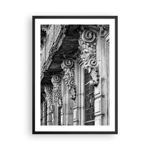 Plakat w czarnej ramie - Zadziwiająca Barcelona - Zadziwiająca Barcelona - 50x70cm