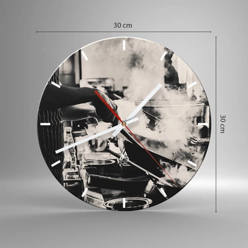 Zegar ścienny - Alchemia smaków - 30x30 cm