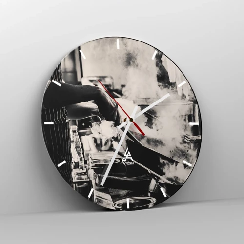 Zegar ścienny - Alchemia smaków - 30x30 cm