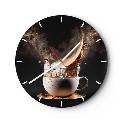 Zegar ścienny - Eksplozja smaku - 30x30 cm
