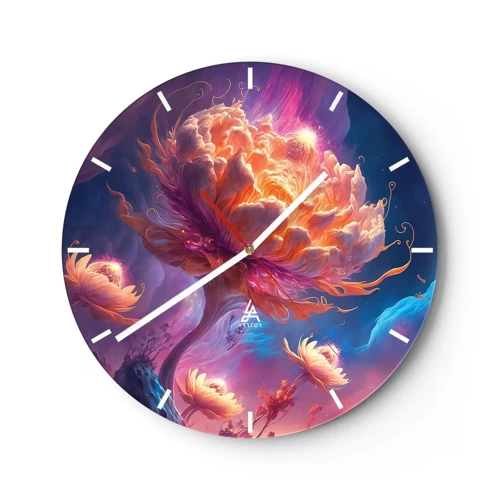 Zegar ścienny - Inny świat - 30x30 cm