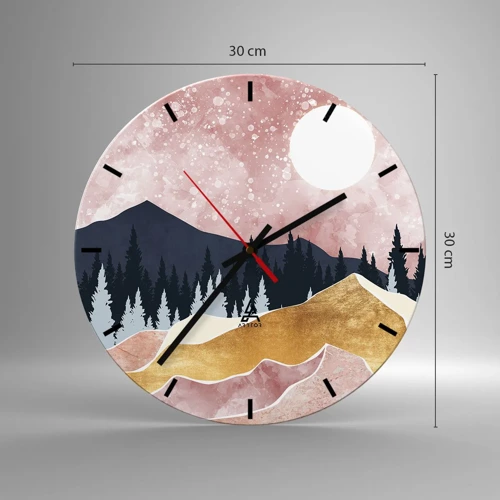 Zegar ścienny - Nocna straż - 30x30 cm