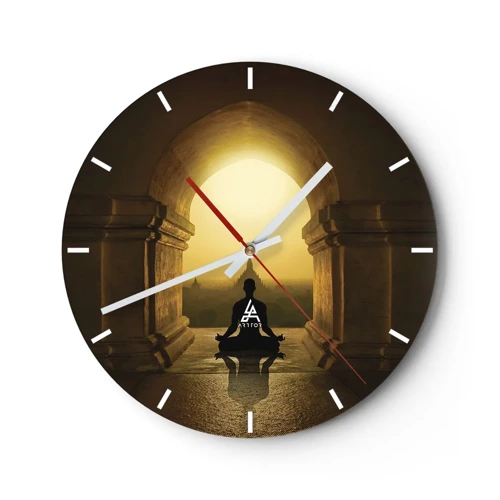 Zegar ścienny - Pełna harmonia - 30x30 cm