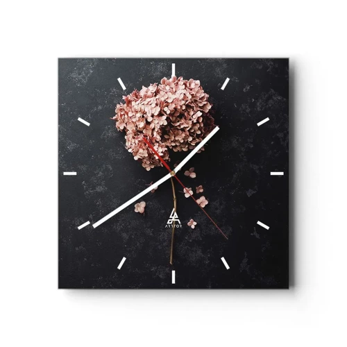 Zegar ścienny - Prawdziwie romantyczny znak - 30x30 cm
