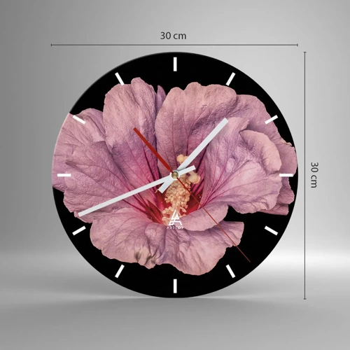 Zegar ścienny - Prosto do serca - 30x30 cm