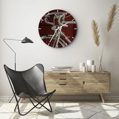 Zegar ścienny - Stworzony do zwycięstw - 30x30 cm
