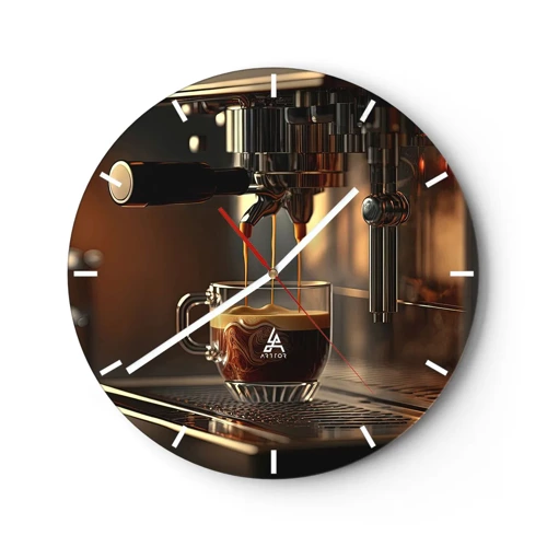 Zegar ścienny - Zmysłowa mikstura - 30x30 cm