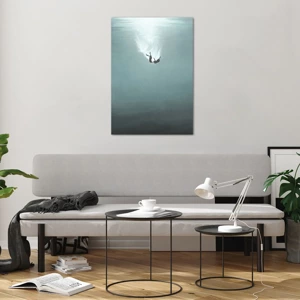 Obraz na szkle - W objęciach oceanu - 70x100 cm